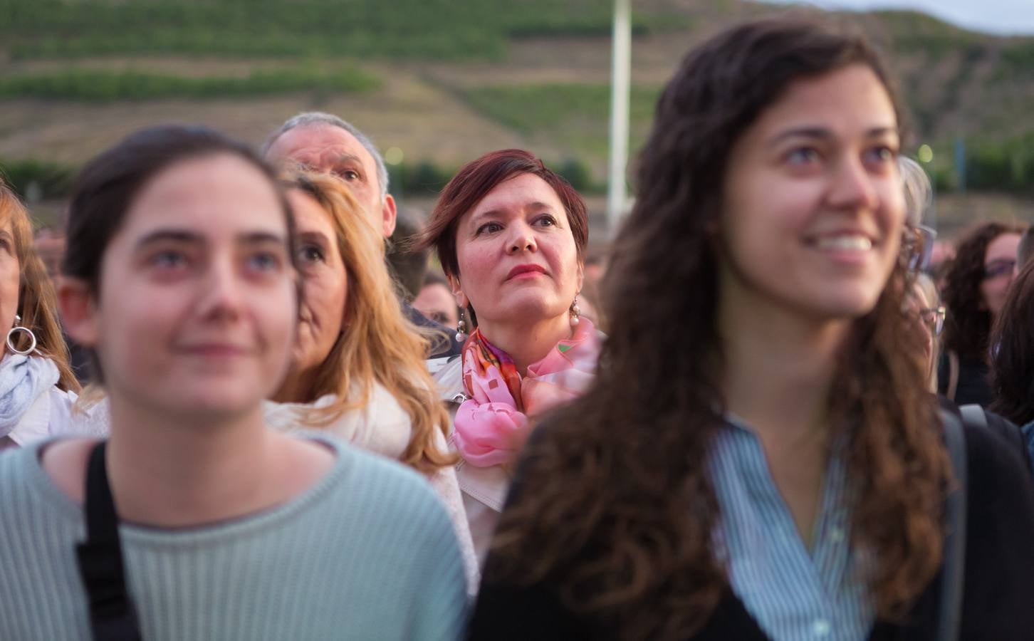 Unos 1.400 riojanos se dieron cita ayer en el Würth y soplaron las velas con Marlango por los diez años de su museo