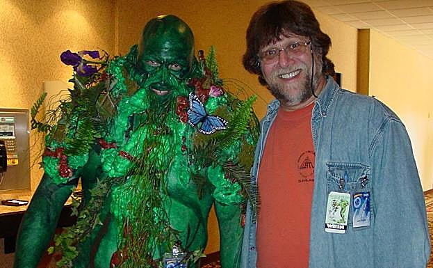 Len Wein (d.), en el año 2005.