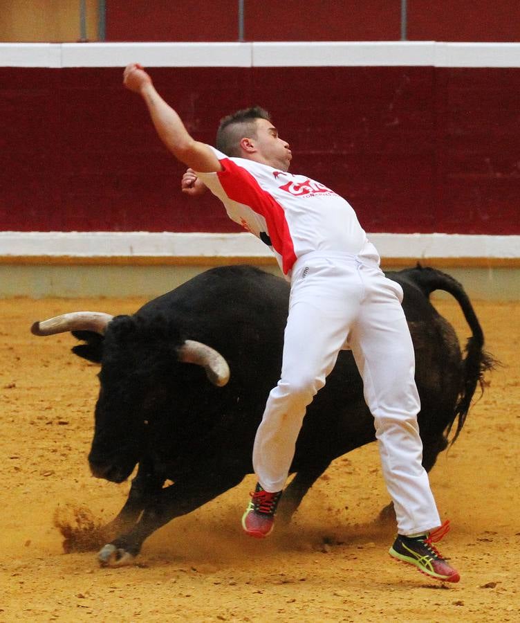 Pablo Martín gana la semifinal del concurso de recortadores