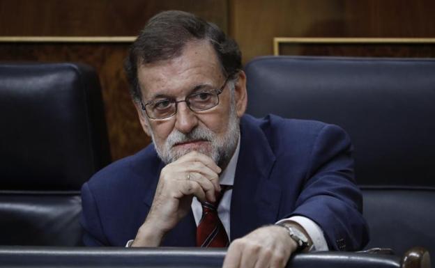 Mariano Rajoy, en el Congreso.