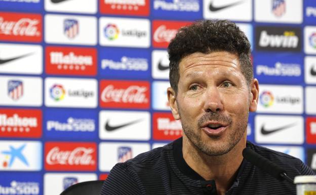 Simeone: «Ha mejorado el nivel de competencia de la plantilla»