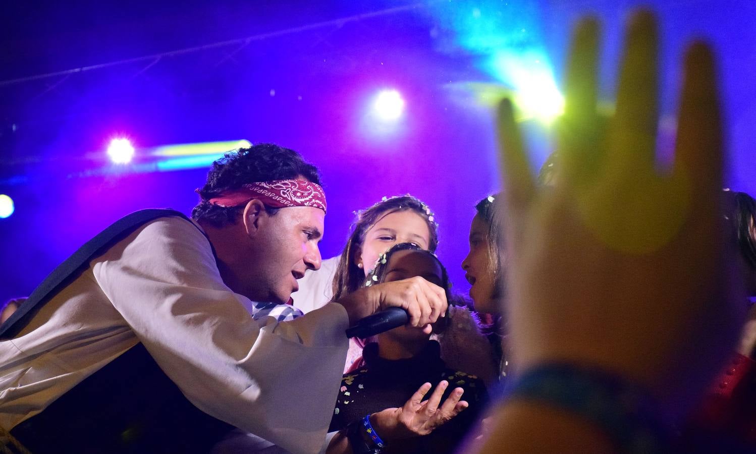 El grupo actuó ayer en la sede de la Peña La Rioja.