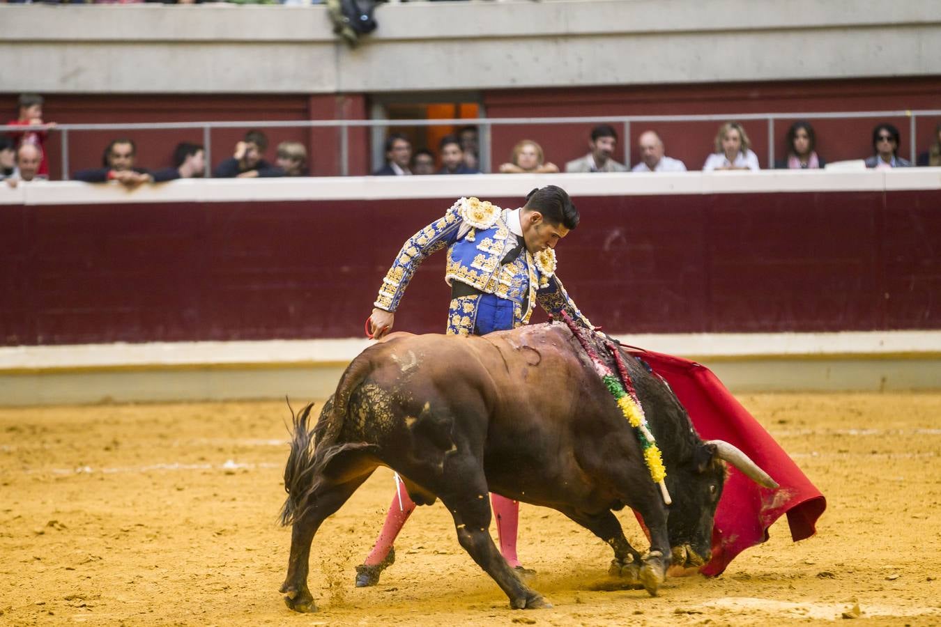 Hermoso, Talavante y Roca Rey, en el festejo