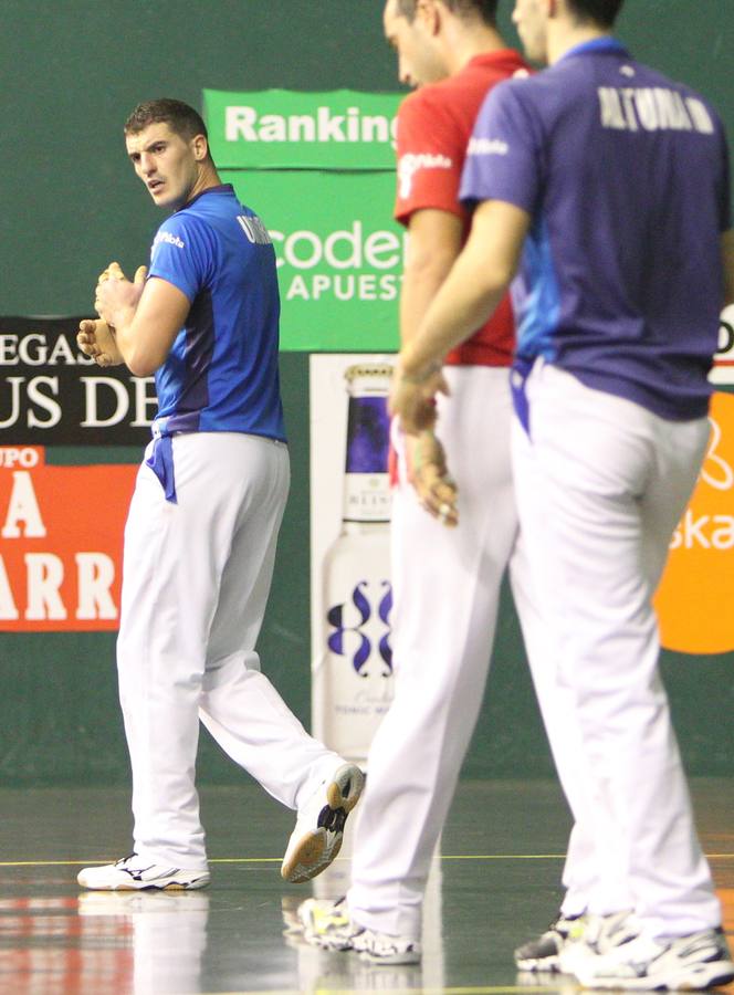 El navarro y el de Villar de Torre continúan en la Feria de San mateo tras hacer sufrir a Untoria y Altuna.