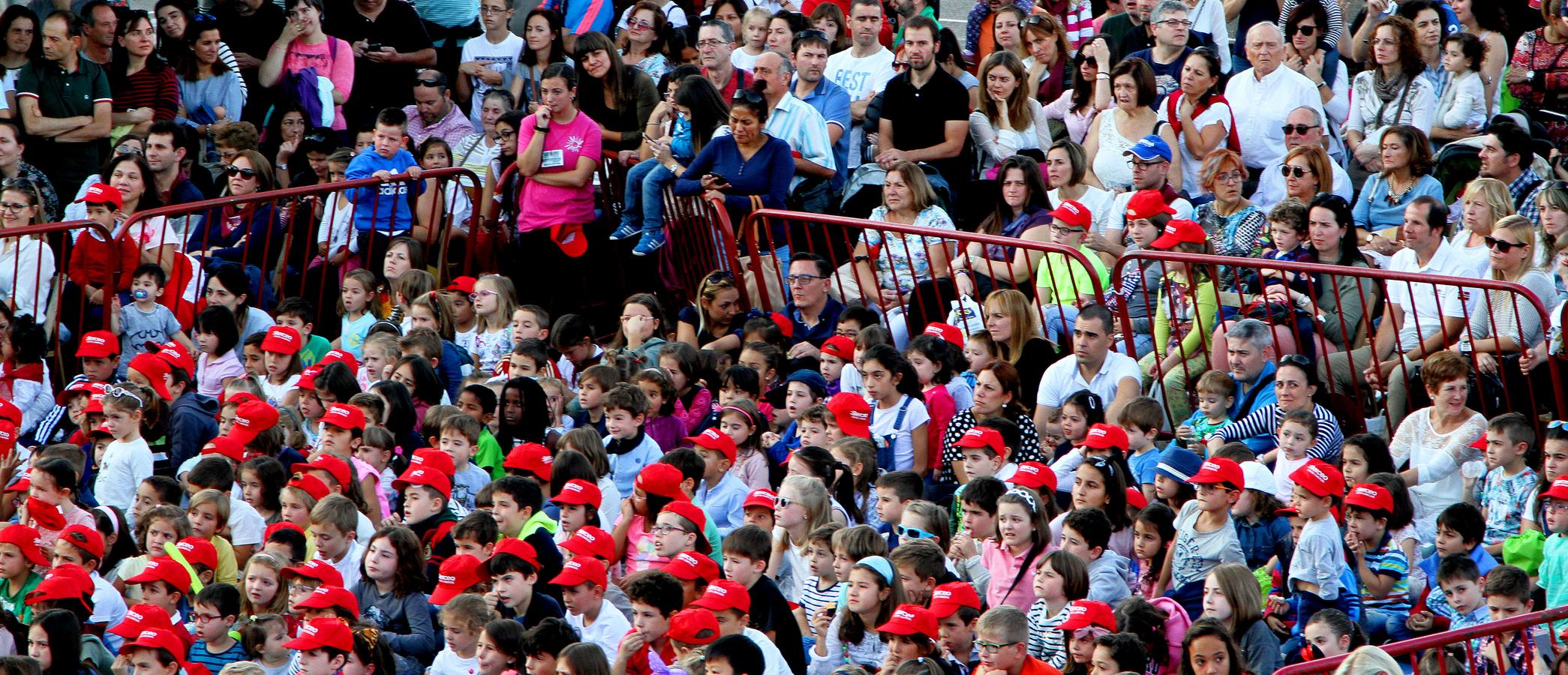 Los niños disfrutaron de lo lindo con las aventuras de Gortorito, Rosalinda y la bruja Ciriaca.