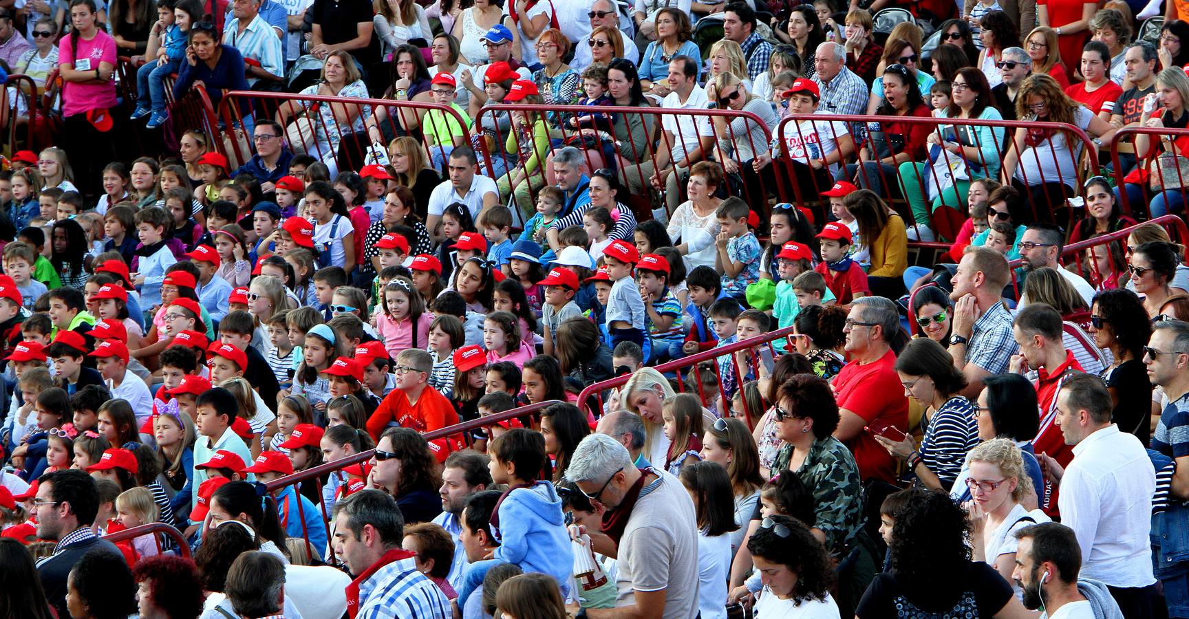 Los niños disfrutaron de lo lindo con las aventuras de Gortorito, Rosalinda y la bruja Ciriaca.