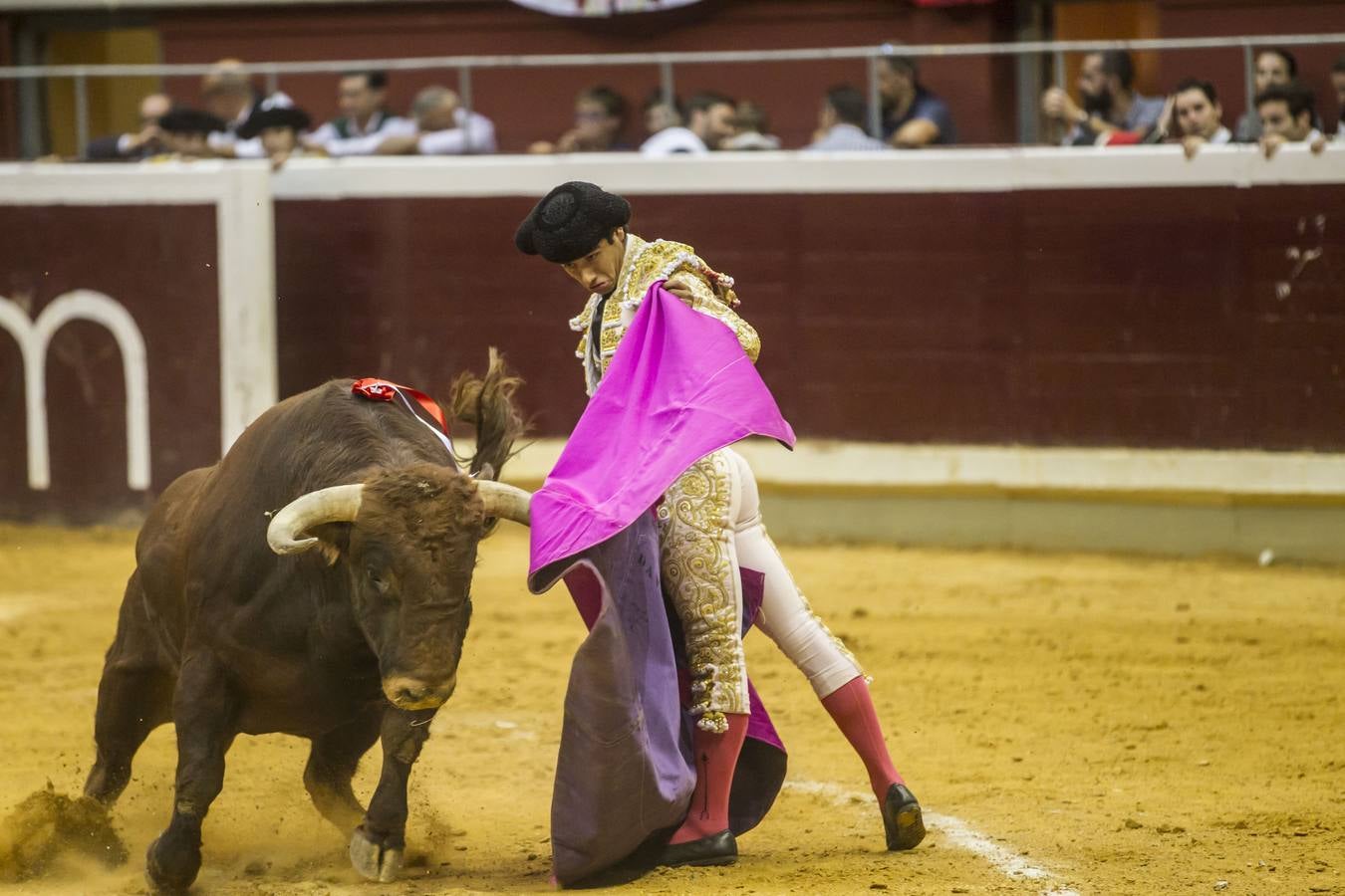 Ponce, Garrido y Adame fueron los protagonistas de la jornada taurina de ayer.