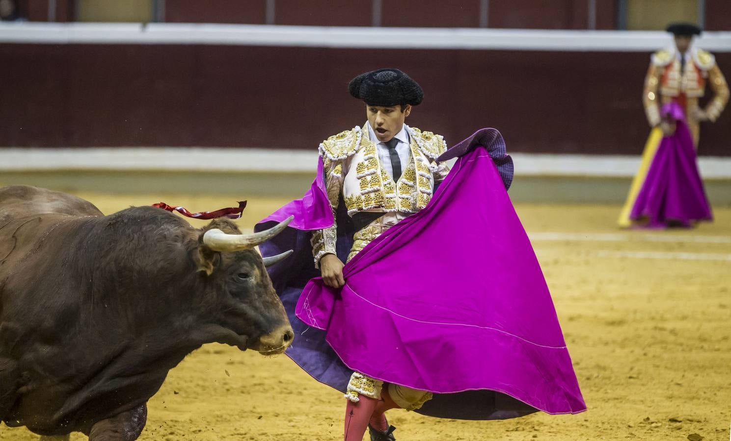 Ponce, Garrido y Adame fueron los protagonistas de la jornada taurina de ayer.