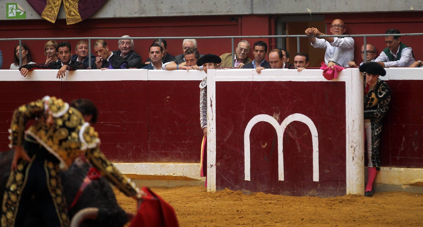 Ponce, Garrido y Adame fueron los protagonistas de la jornada taurina de ayer.