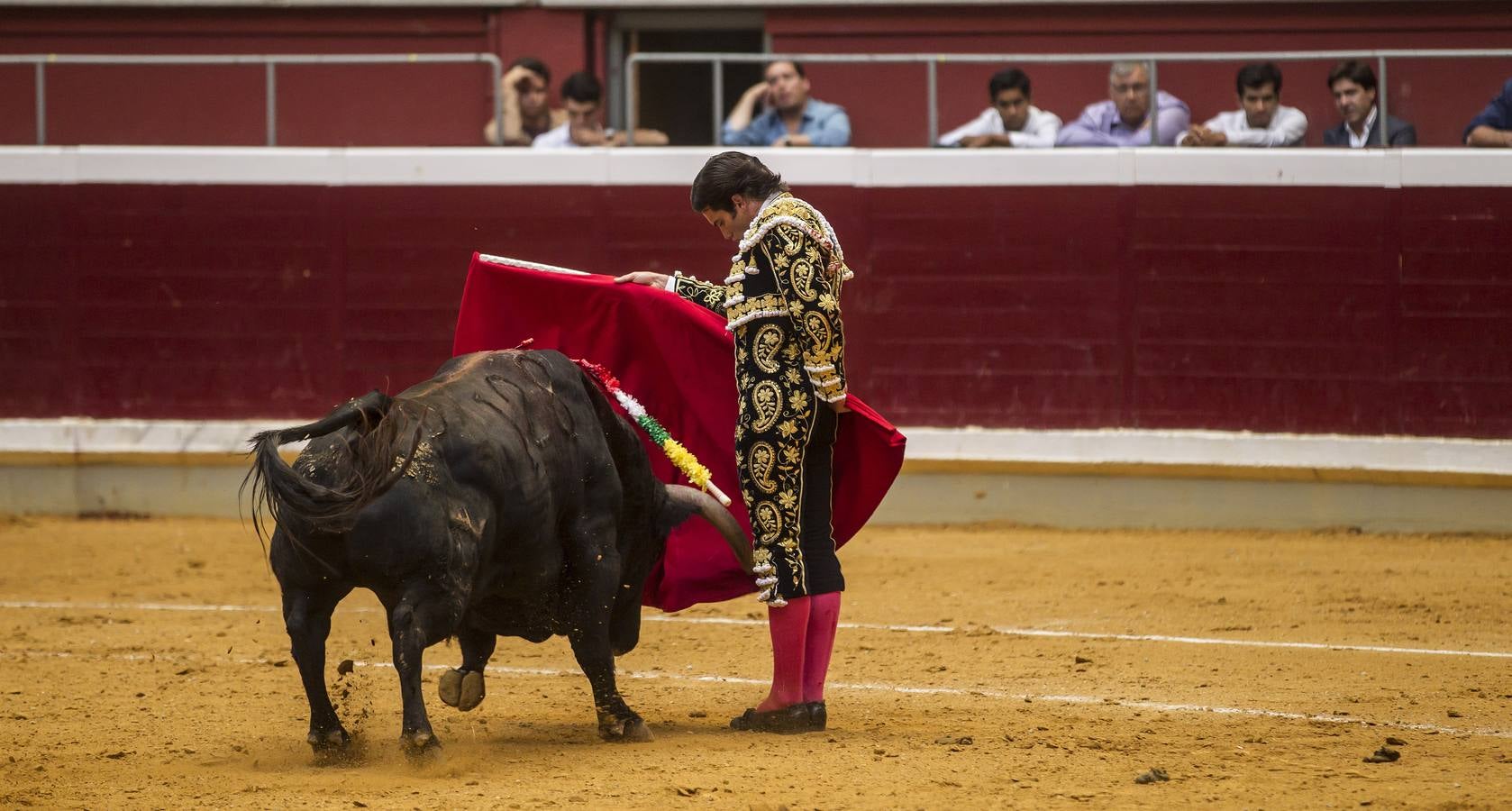 Ponce, Garrido y Adame fueron los protagonistas de la jornada taurina de ayer.