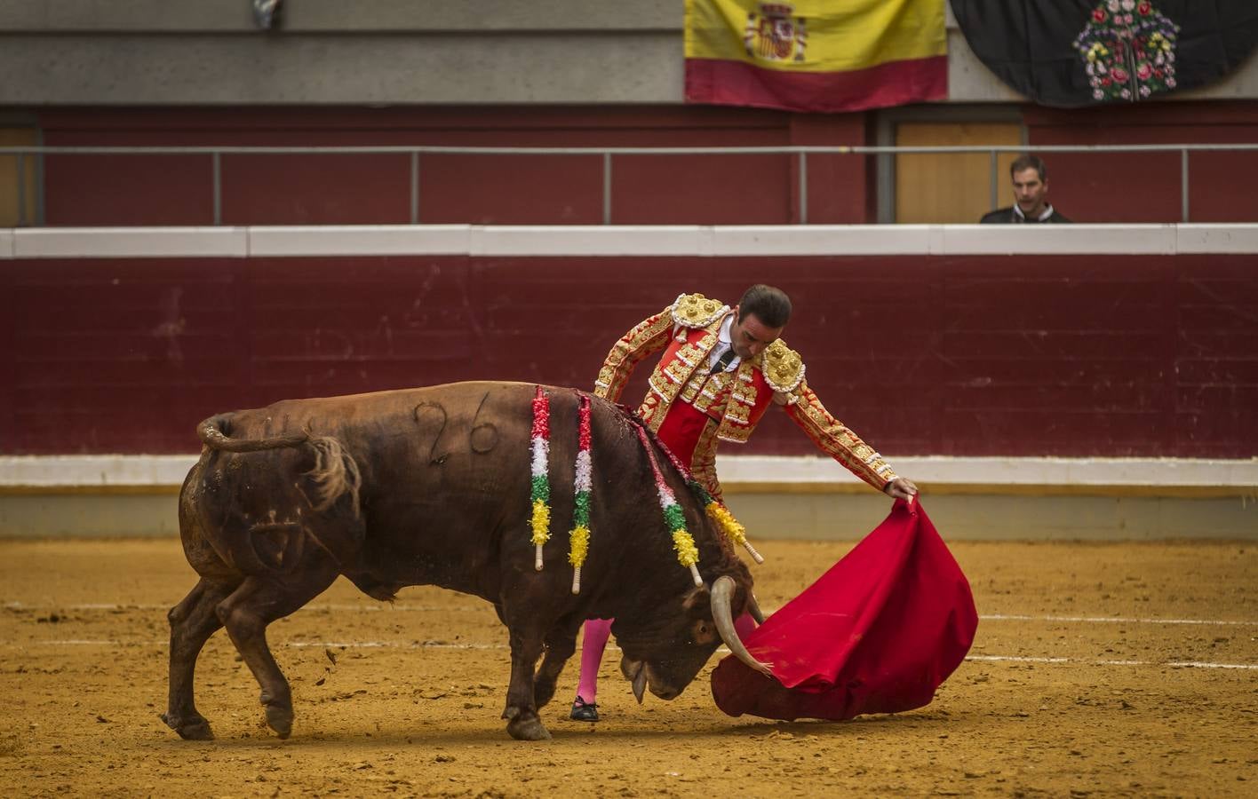 Ponce, Garrido y Adame fueron los protagonistas de la jornada taurina de ayer.