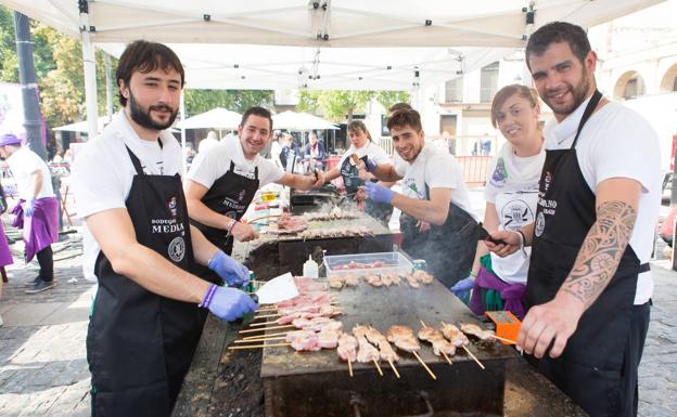 Nuevo día de degustaciones en la plaza del Mercado 