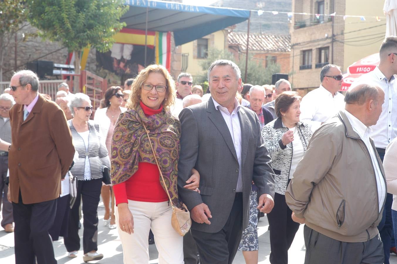 Pisado de uva y procesión de Acción de Gracias y Virgen de la Antigua en Rincón de Olivedo