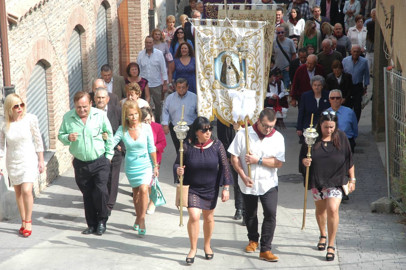 Pisado de uva y procesión de Acción de Gracias y Virgen de la Antigua en Rincón de Olivedo