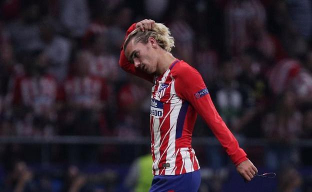 Antoine Griezmann, tras la derrota ante el Chelsea. 