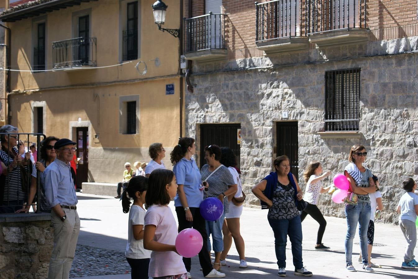 Las imágenes del cohete por las fiestas de Gracias