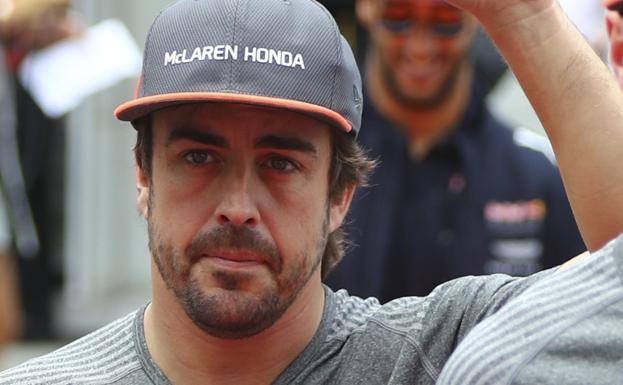 Fernando Alonso, en el circuito de Sepang.