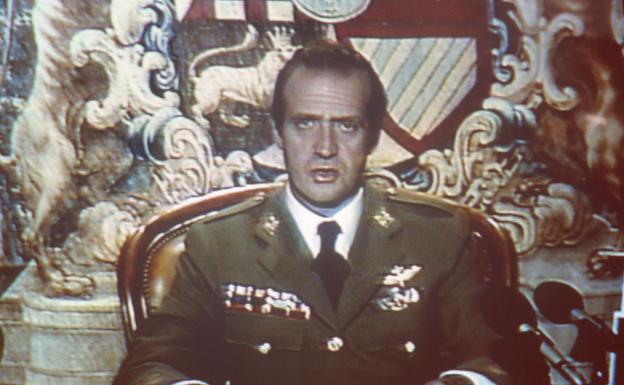 Mensaje de Juan Carlos I la noche del 23-F.
