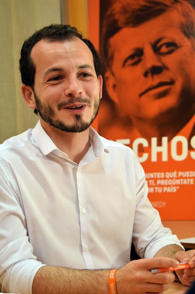 Pablo Baena, el nuevo portavoz de Ciudadanos. :: 