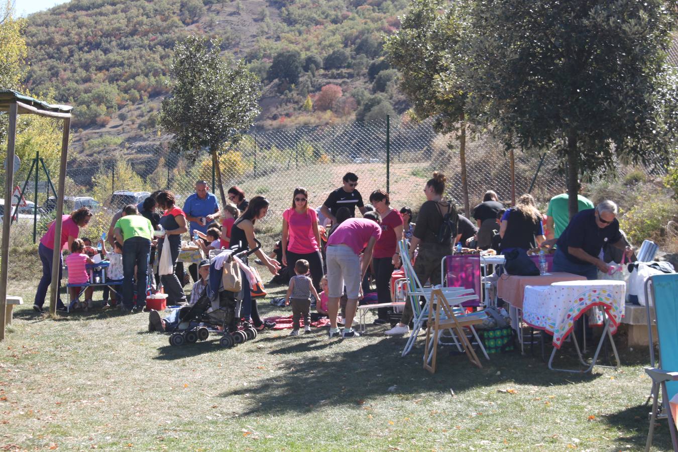 Gran ambiente en este festival gastronómico que se celebra cada año por estas fechas en Enciso.