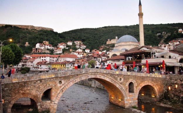 Ciudad de Prizren, en Kosovo.
