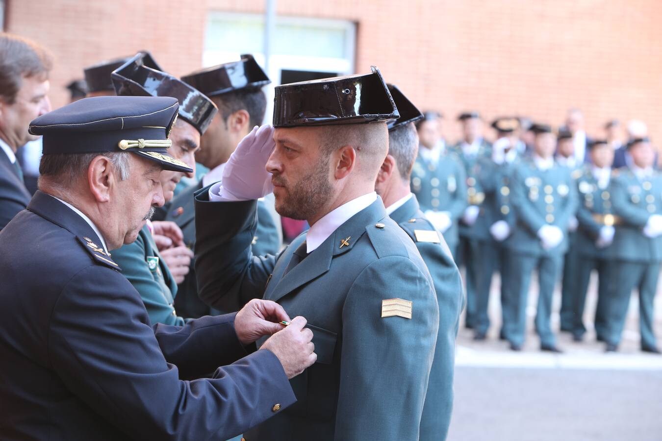 Las imágenes del acto en el cuartel de la Guardia Civil de Logroño