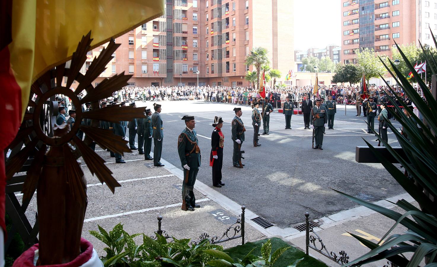 Las imágenes de la celebración en el cuartel de la Guardia Civil en Logroño