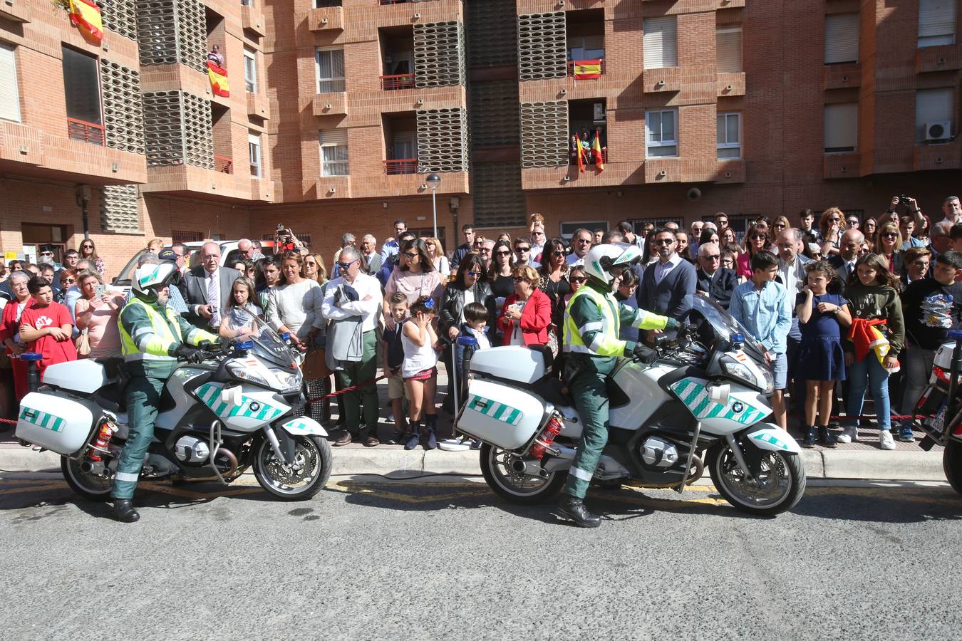 Las imágenes de la celebración en el cuartel de la Guardia Civil en Logroño