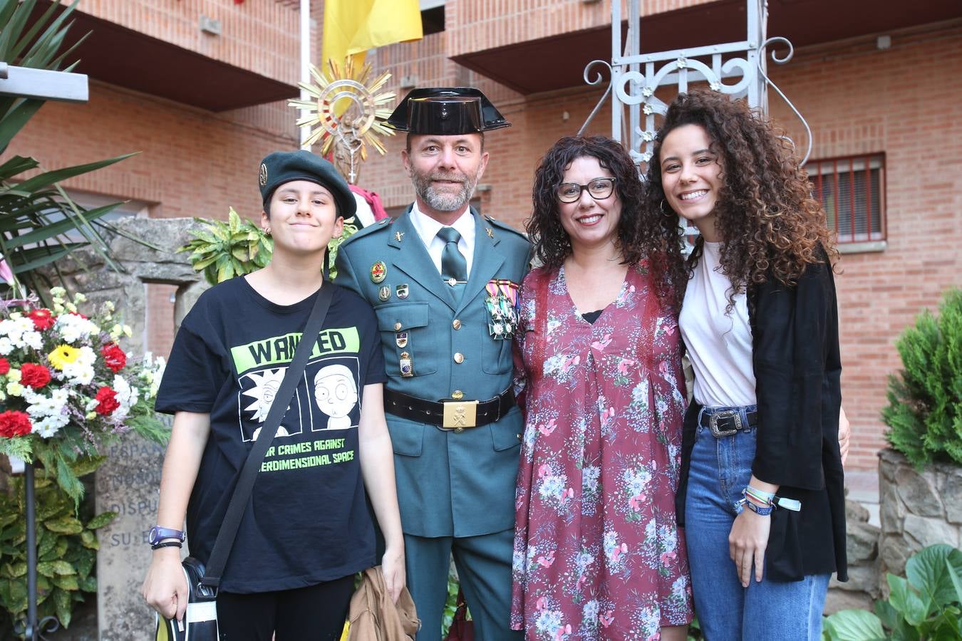 Las imágenes de la celebración en el cuartel de la Guardia Civil en Logroño