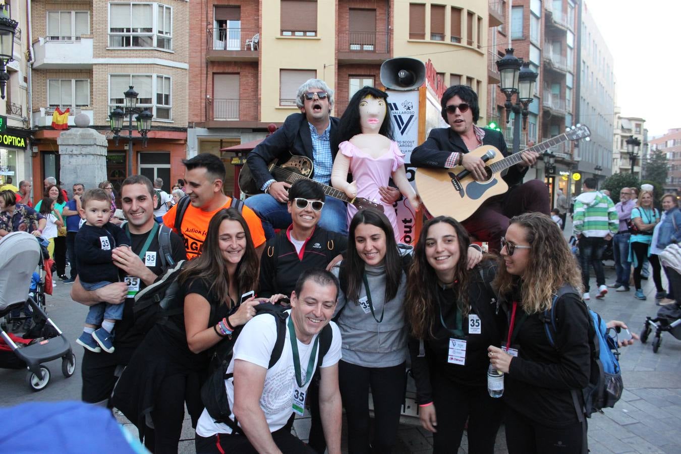 Este domingo se ha celebrado la XXXV Valvanerada Scout entre Arnedo y Valvanera