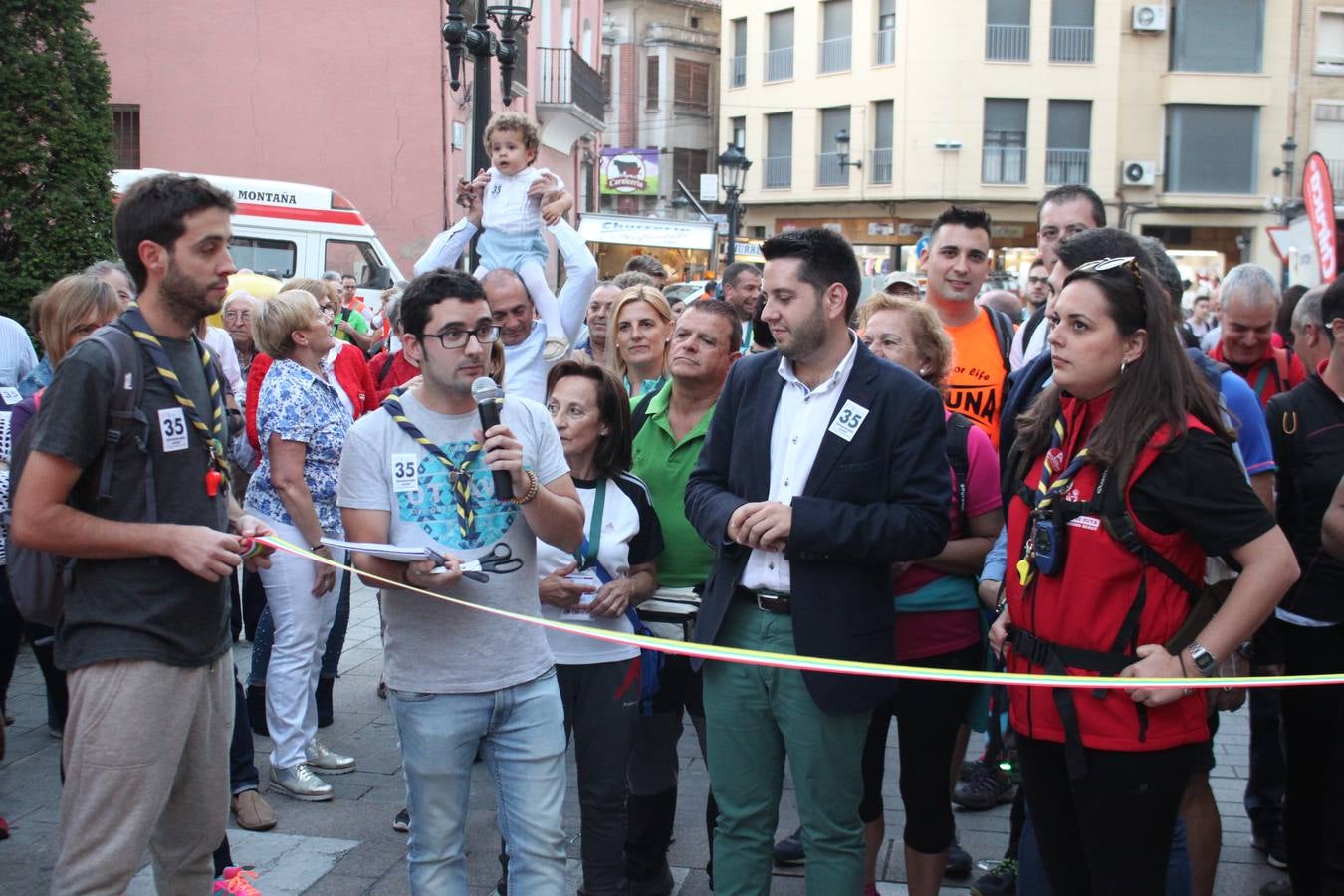 Este domingo se ha celebrado la XXXV Valvanerada Scout entre Arnedo y Valvanera