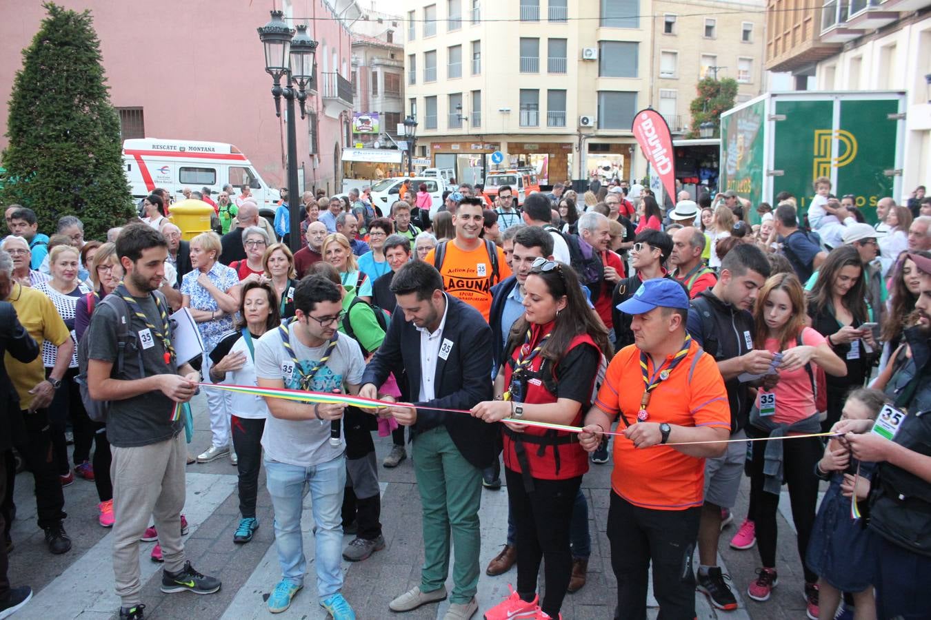 Este domingo se ha celebrado la XXXV Valvanerada Scout entre Arnedo y Valvanera