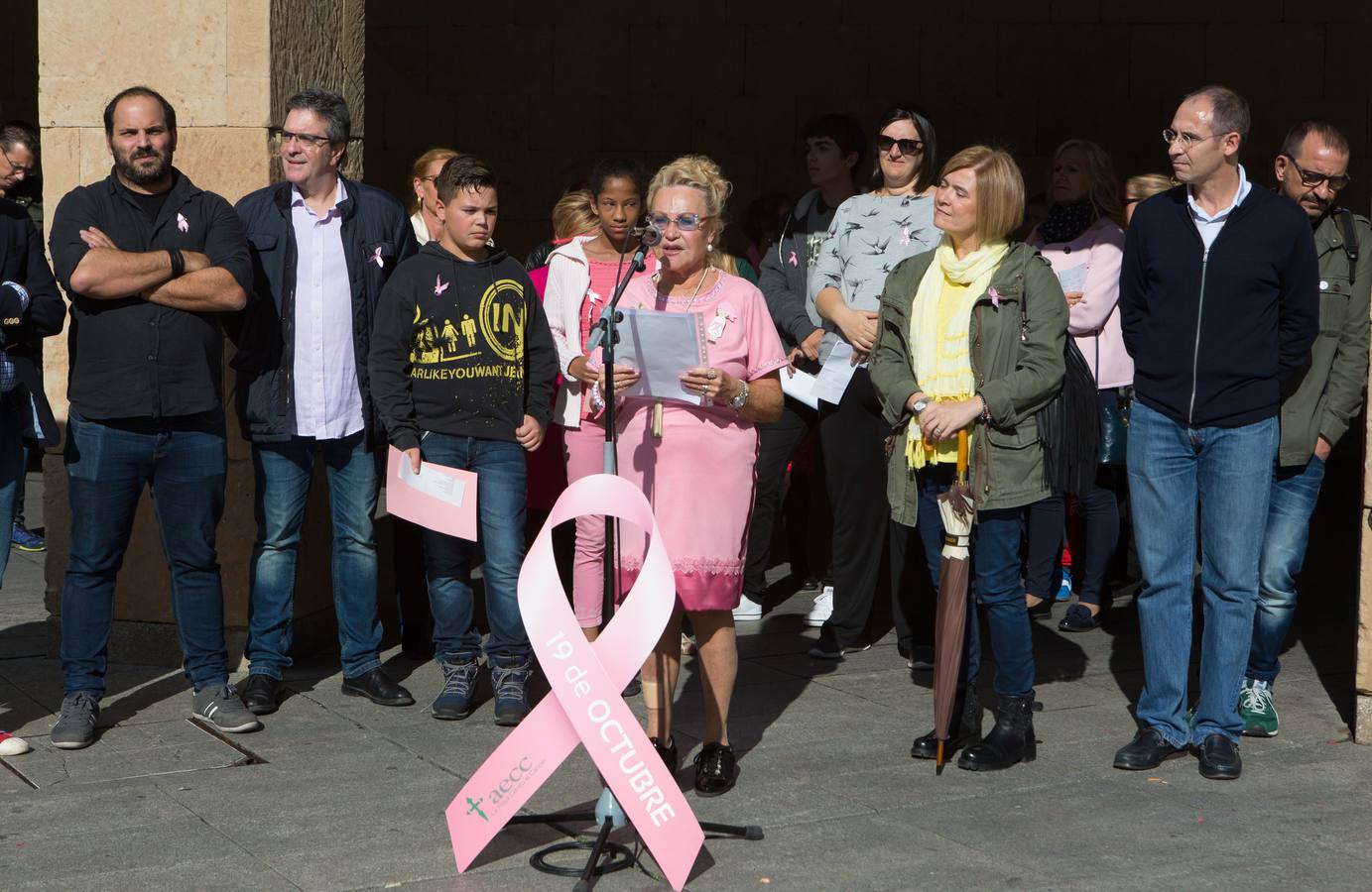 Las imágenes del acto de Día Mundial enel Ayuntamiento de Logroño