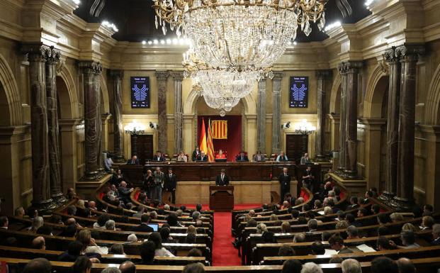 Parlament de Cataluña.