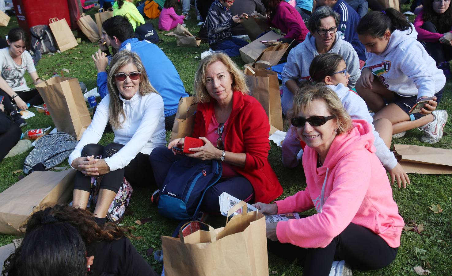 iel a su cita con la solidaridad, la tradicional marcha ASPACE ha echado a andar este domingo, 29 de octubre, desde el polideportivo municipal de Las Gaunas con la participación de alrededor de 3.000 personas que han querido apoyar esta iniciativa que pretende concienciar a la sociedad riojana sobre la realidad de las personas con parálisis cerebral.