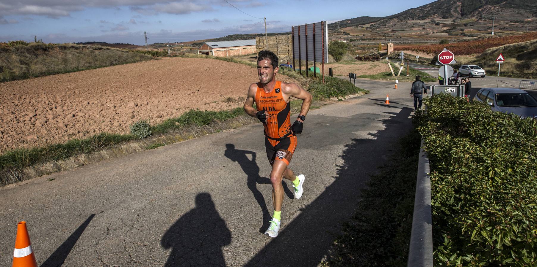 Un día magnífico ha acompañado a la celebración este domingo de la Duatlón de Moncalvillo, que ha dejado escenas preciosas