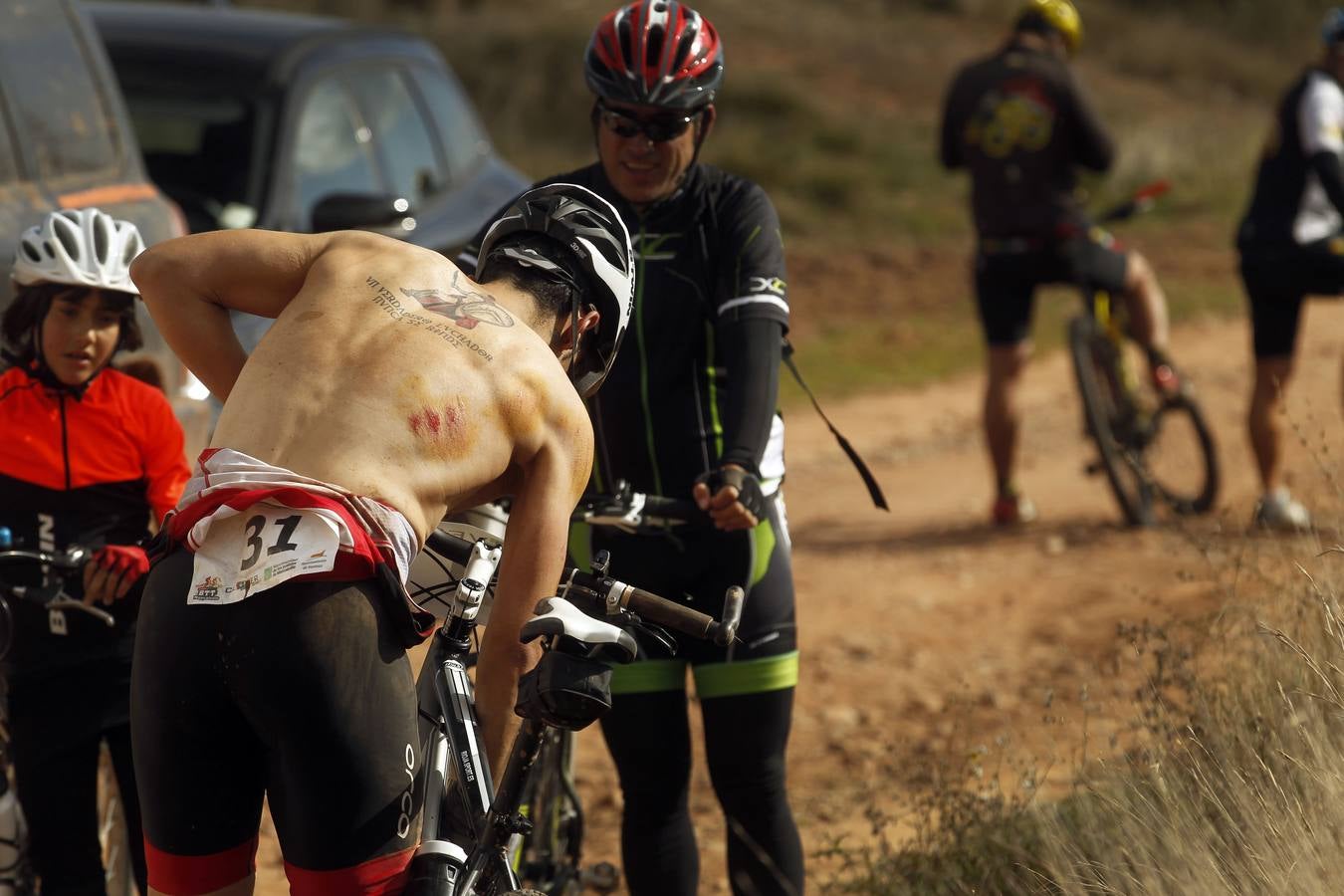 Un día magnífico ha acompañado a la celebración este domingo de la Duatlón de Moncalvillo, que ha dejado escenas preciosas