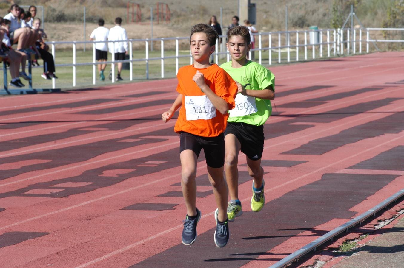 Decenas de niños participaron en Calahorra en la Olimpiada Interescolar Infantil.