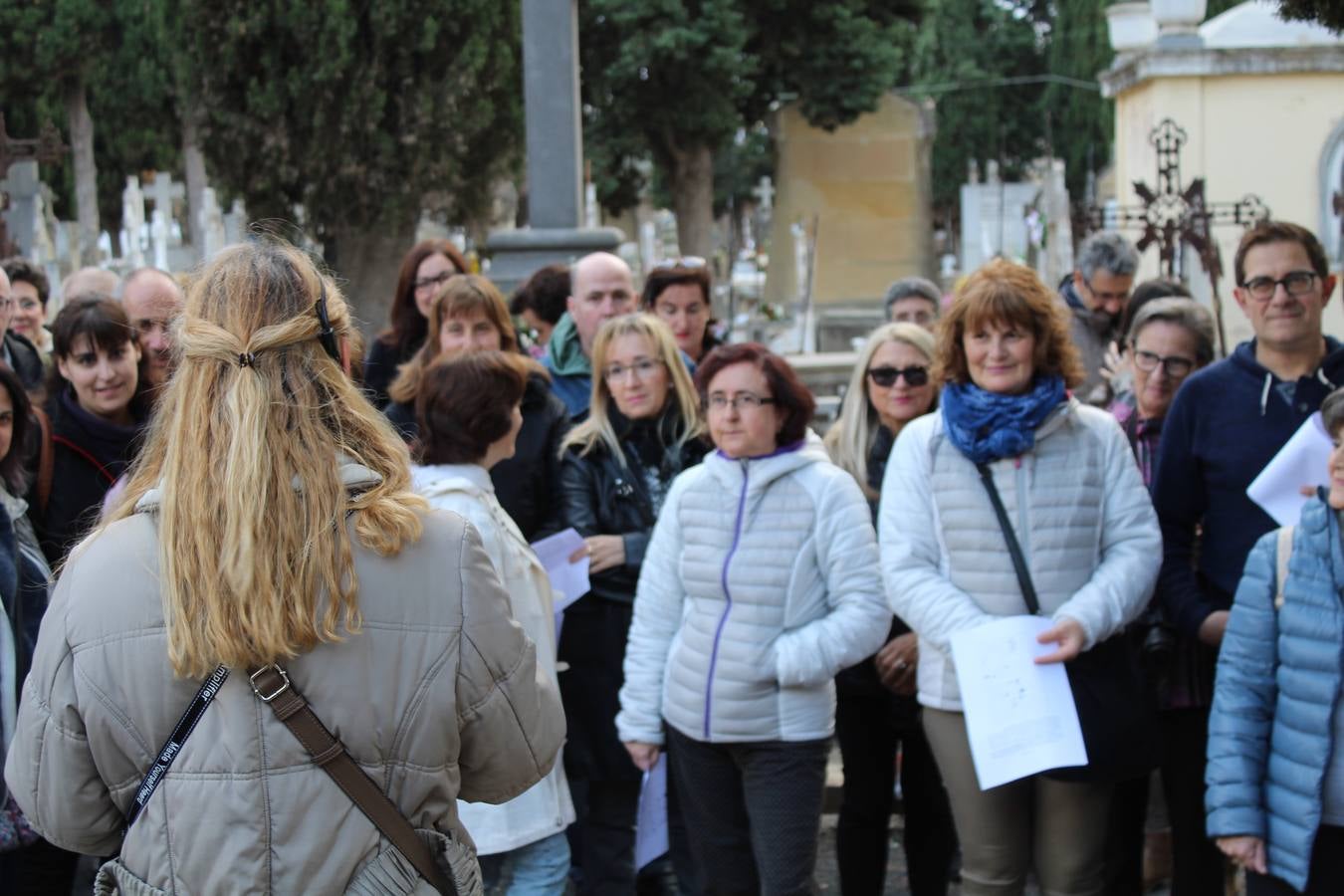 Visita al cementerio de Calahorra