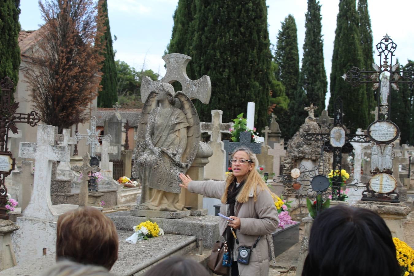 Visita al cementerio de Calahorra