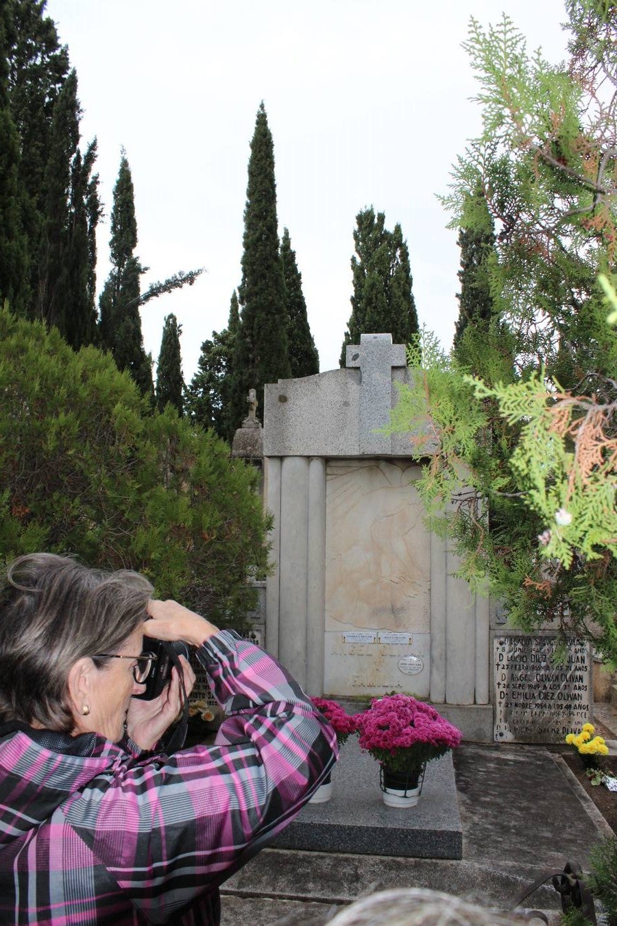 Visita al cementerio de Calahorra