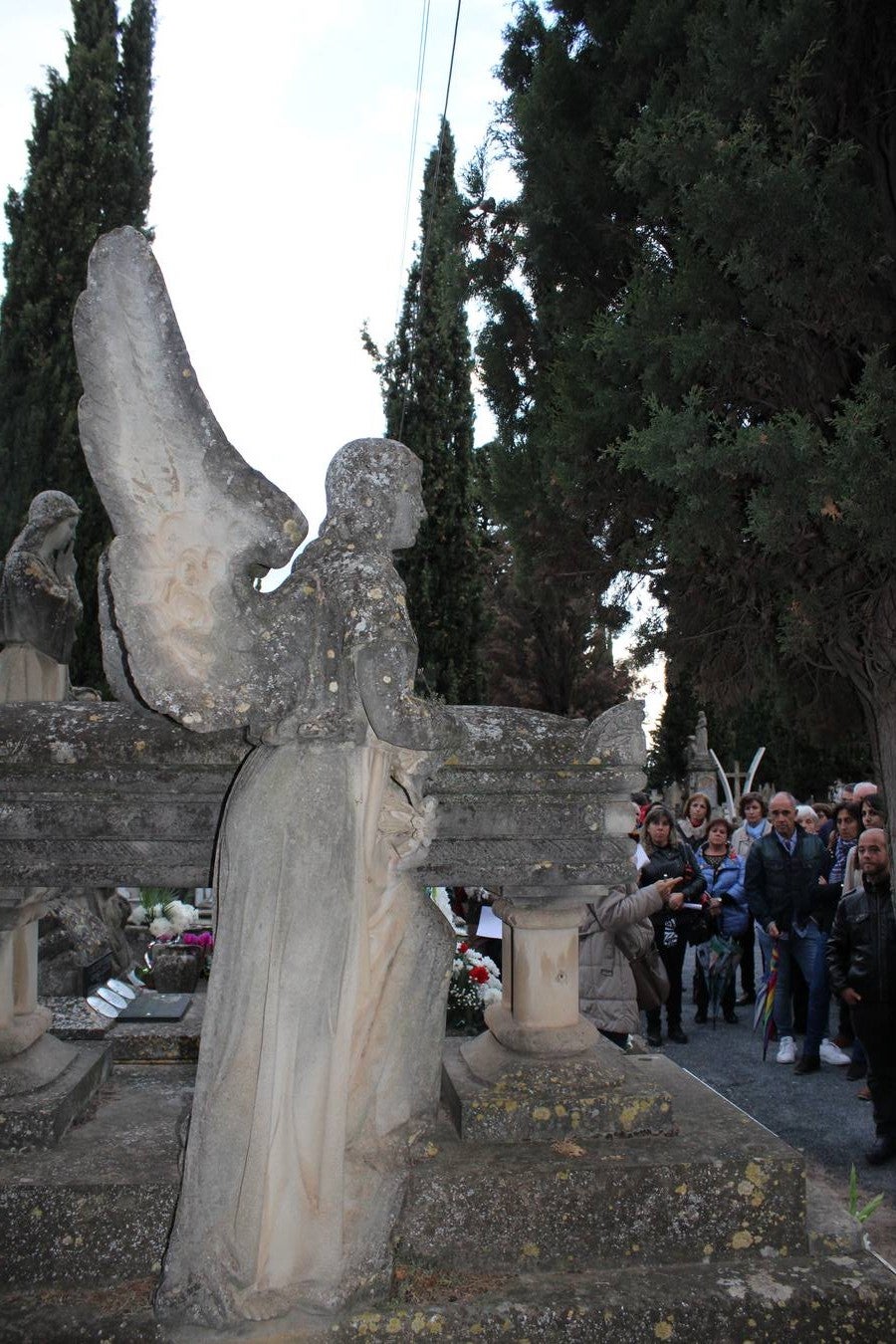 Visita al cementerio de Calahorra