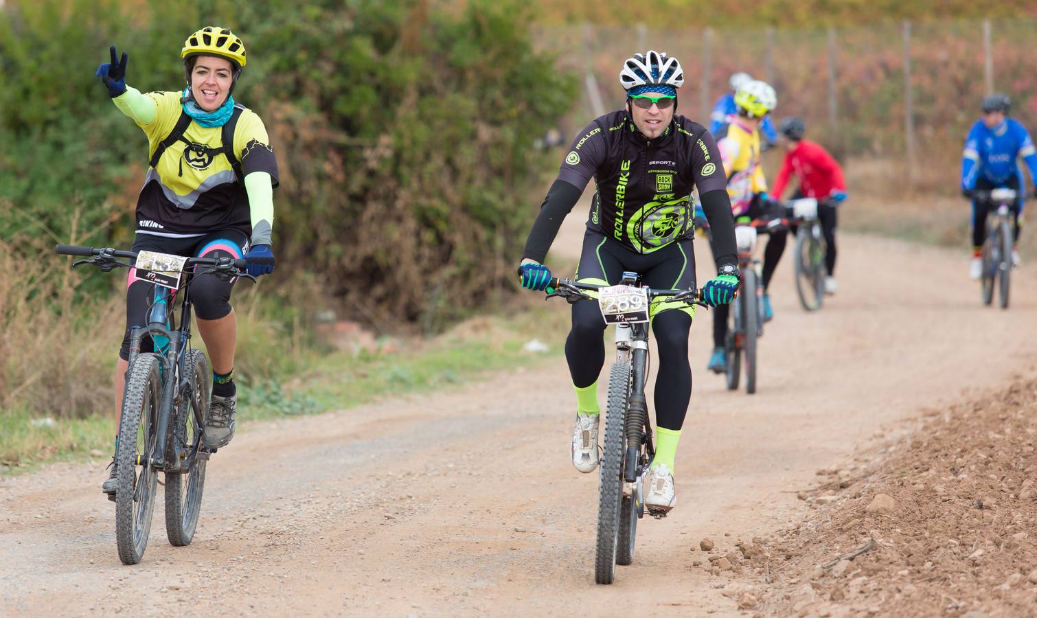 Cerca de 300 ciclistas participaron en la prueba