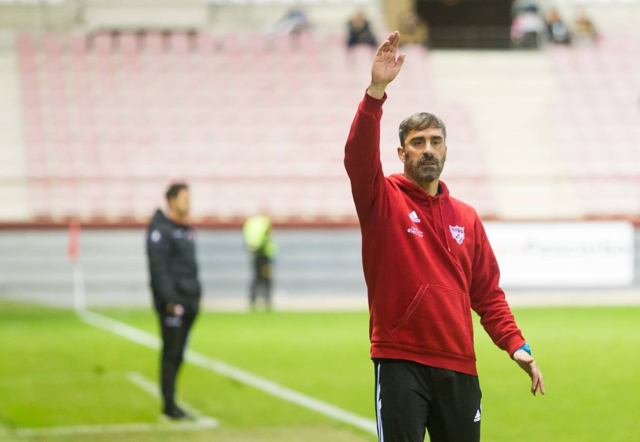 Los de Logroño no consiguieron pasar este domingo del empate (1-1)