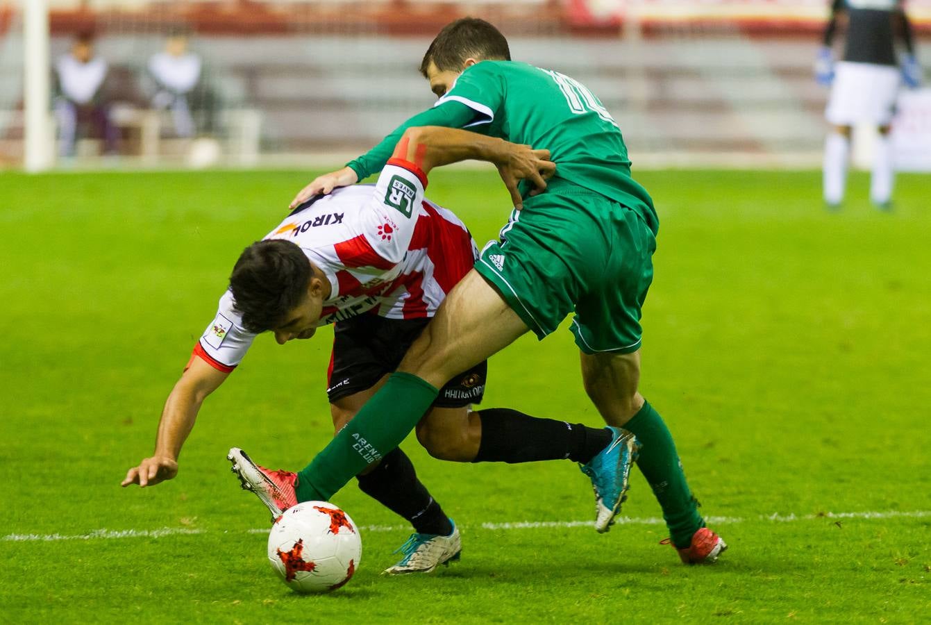 Los de Logroño no consiguieron pasar este domingo del empate (1-1)