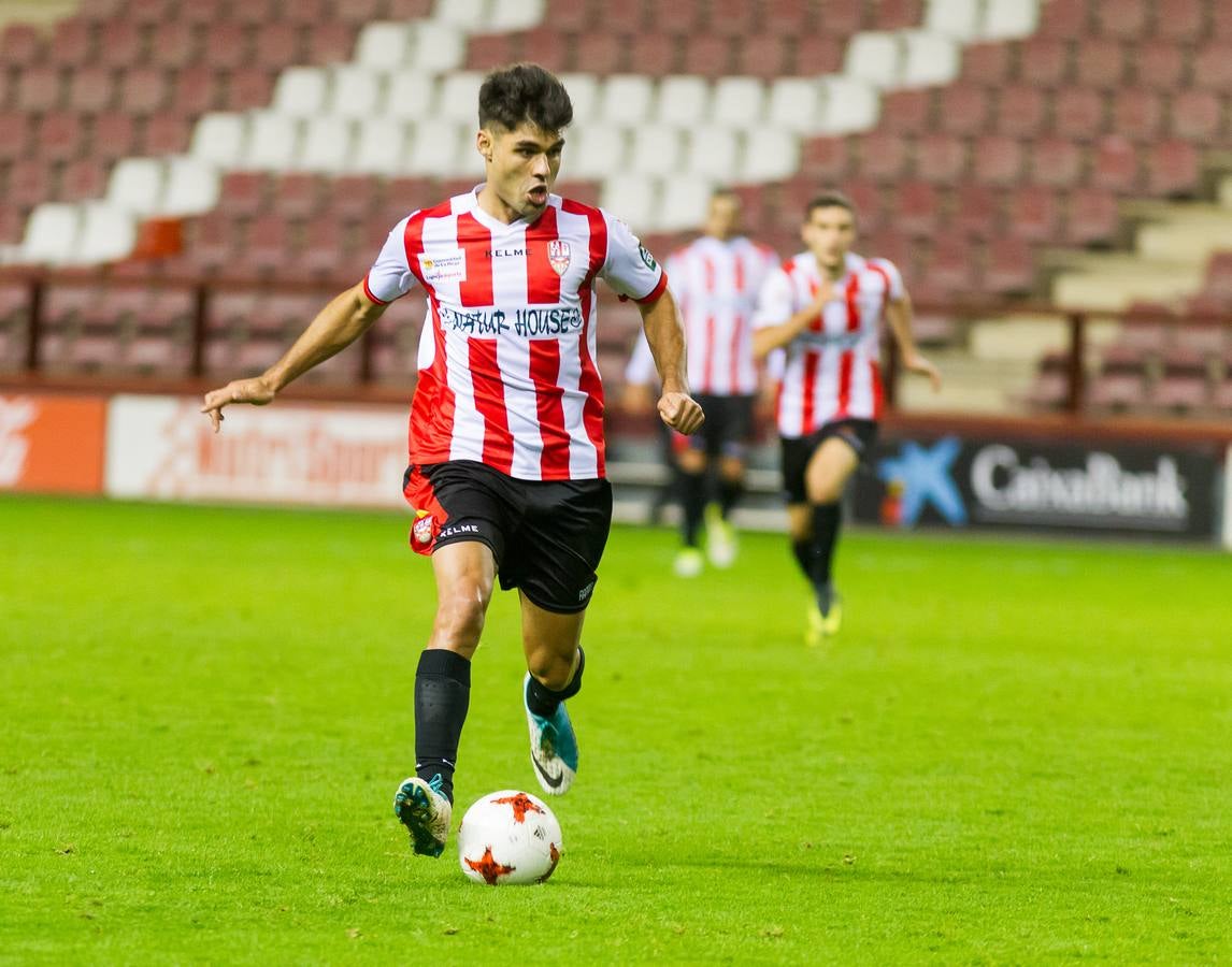 Los de Logroño no consiguieron pasar este domingo del empate (1-1)