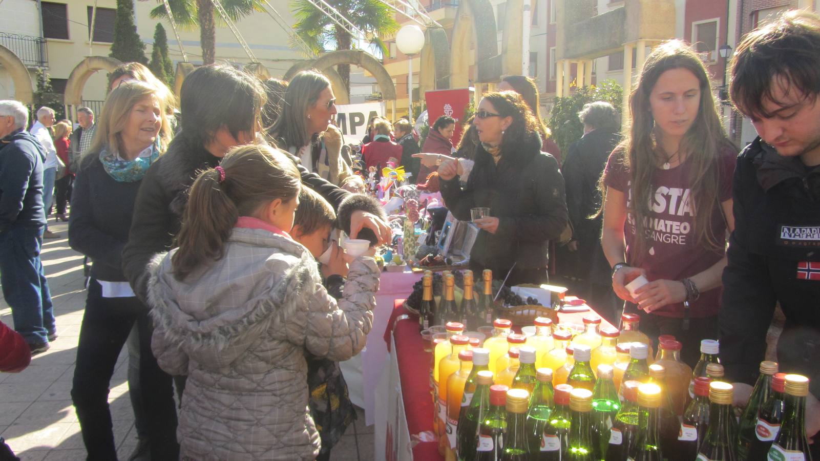 La localidad da a conocer sus productos en su feria de otoño