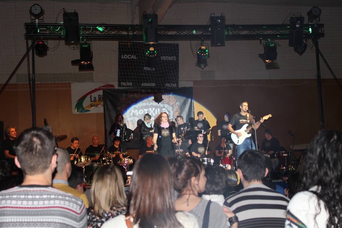 Concierto solidario Motxila en Calahorra