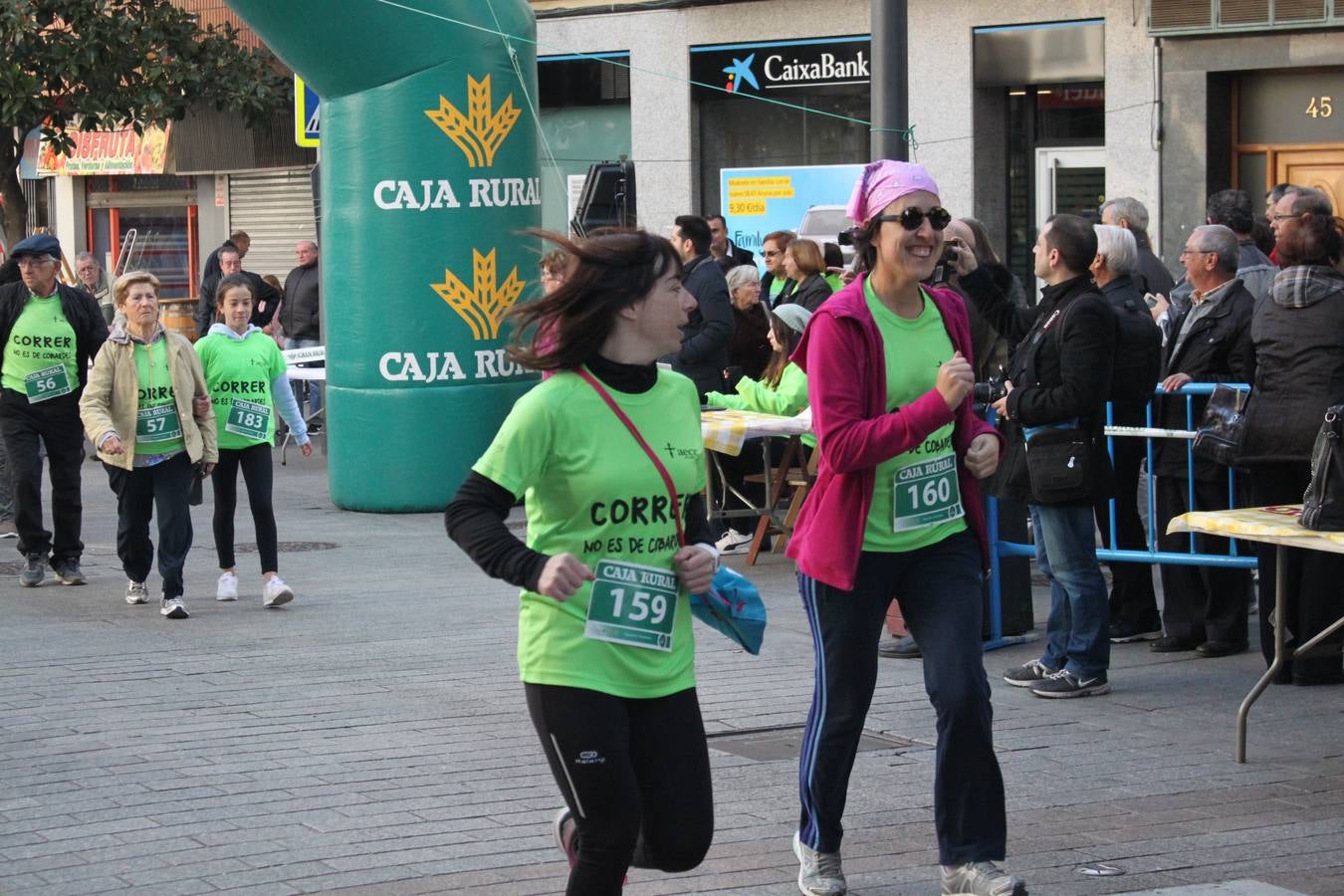 Mucha participación en la carrera contra el cáncer que se celebró en Arnedo.