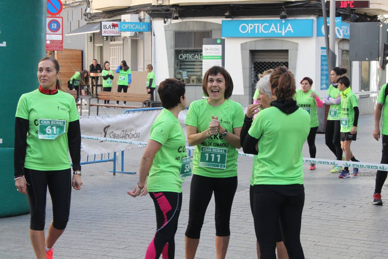 Mucha participación en la carrera contra el cáncer que se celebró en Arnedo.